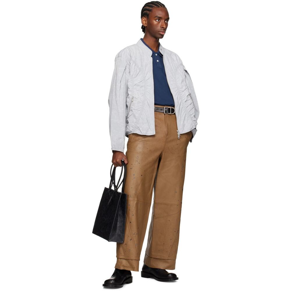 Ader Error Ruched Bomber Jacket - L - image 4